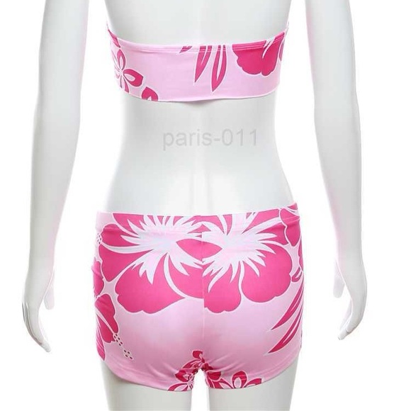 Pink Floral Two-Piece Set - Picture 4 of 4